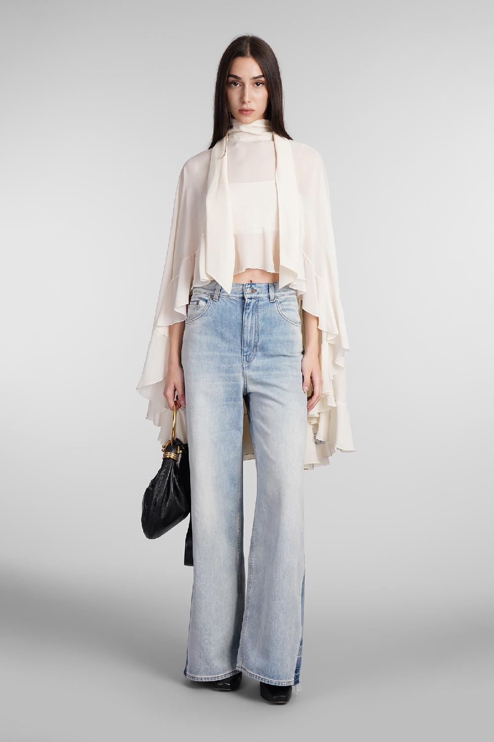 Deliberti Chloé Jeans In Denim Blu Cod. 409047 - Deliberti The Luxury Shopping