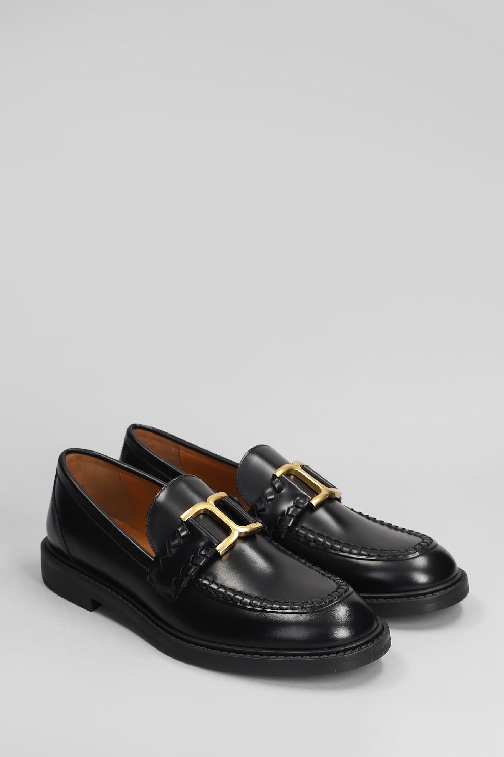 Deliberti Chloé Mocassini Mercie In Pelle Nera Cod. 406256 - Deliberti The Luxury Shopping