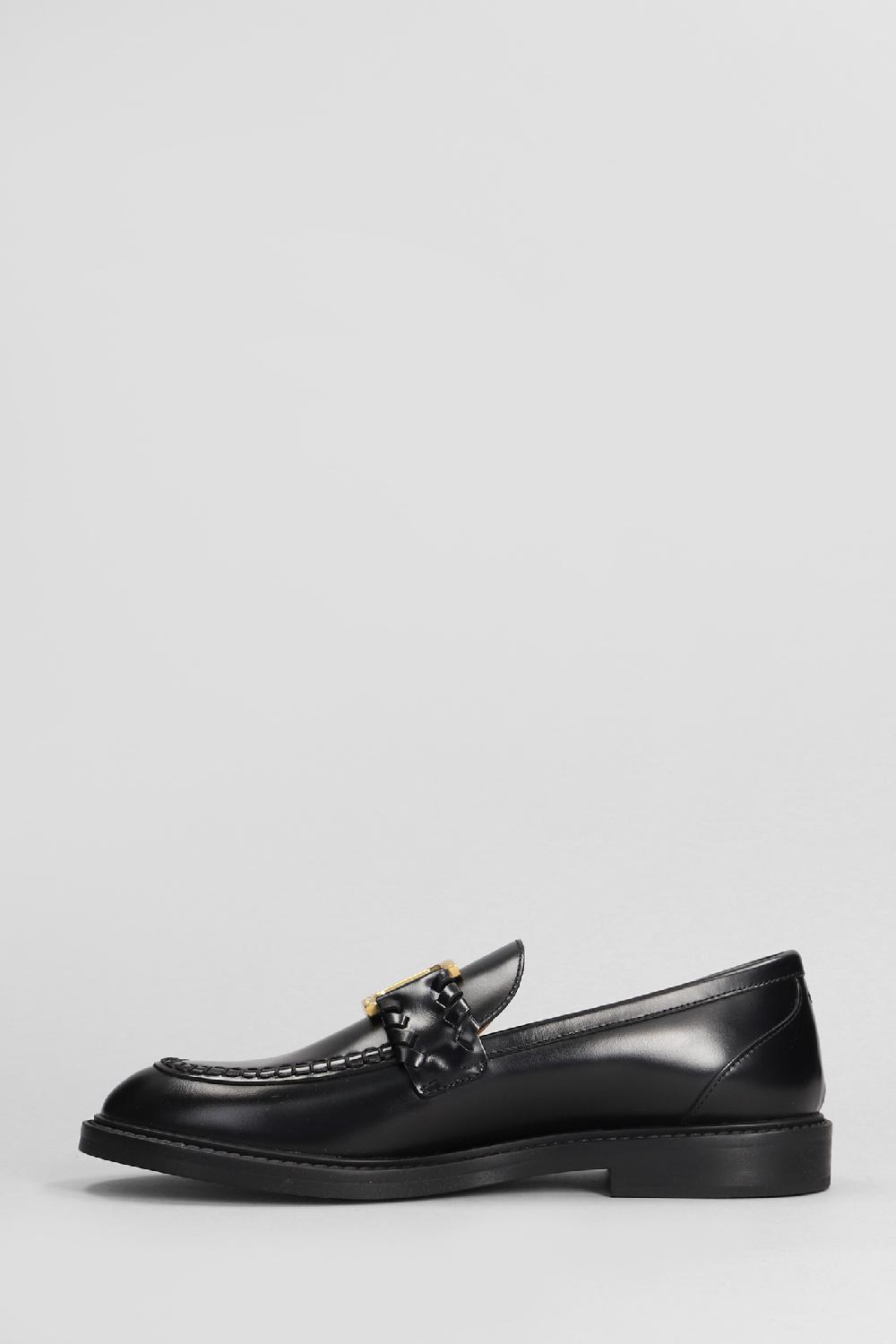 Deliberti Chloé Mocassini Mercie In Pelle Nera Cod. 406256 - Deliberti The Luxury Shopping