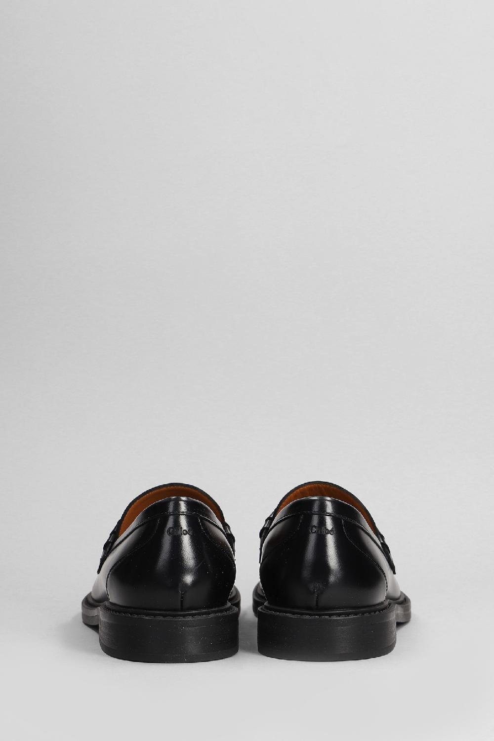 Deliberti Chloé Mocassini Mercie In Pelle Nera Cod. 406256 - Deliberti The Luxury Shopping