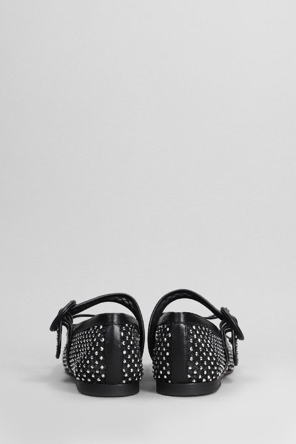 Deliberti Christian Louboutin Ballerine Mamastrapitina In Poliestere Nero Cod. 403905 - Deliberti The Luxury Shopping