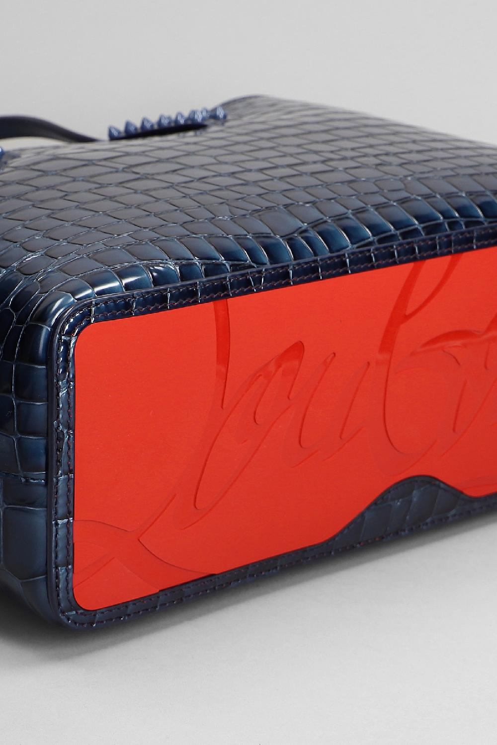 Deliberti Christian Louboutin Borsa A Mano Cabata Small In Pelle Blu Cod. 410183 - Deliberti The Luxury Shopping