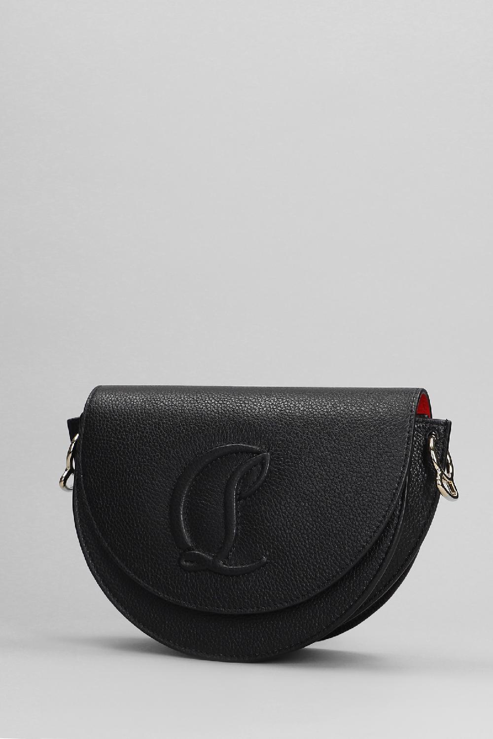 Deliberti Christian Louboutin Borsa A Spalla By My Side In Pelle Nera Cod. 401408 - Deliberti The Luxury Shopping