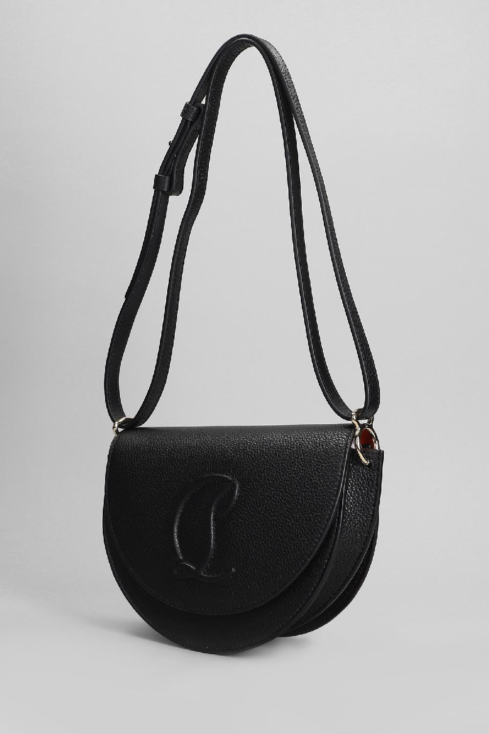 Deliberti Christian Louboutin Borsa A Spalla By My Side In Pelle Nera Cod. 401408 - Deliberti The Luxury Shopping