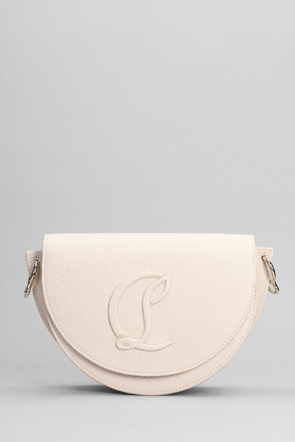 Deliberti Christian Louboutin Borsa a spalla by my side in pelle rosa cod. 401409 - Deliberti The Luxury Shopping