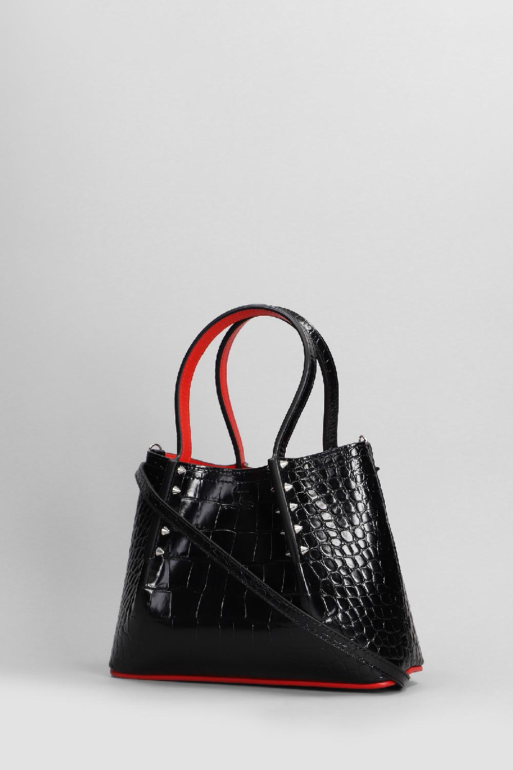 Deliberti Christian Louboutin Borsa A Spalla Cabarock Mini In Pelle Nera Cod. 410180 - Deliberti The Luxury Shopping