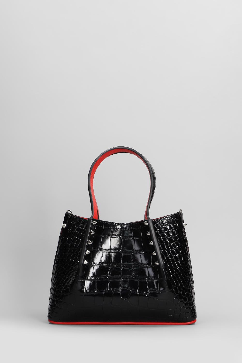 Deliberti Christian Louboutin Borsa A Spalla Cabarock Mini In Pelle Nera Cod. 410180 - Deliberti The Luxury Shopping