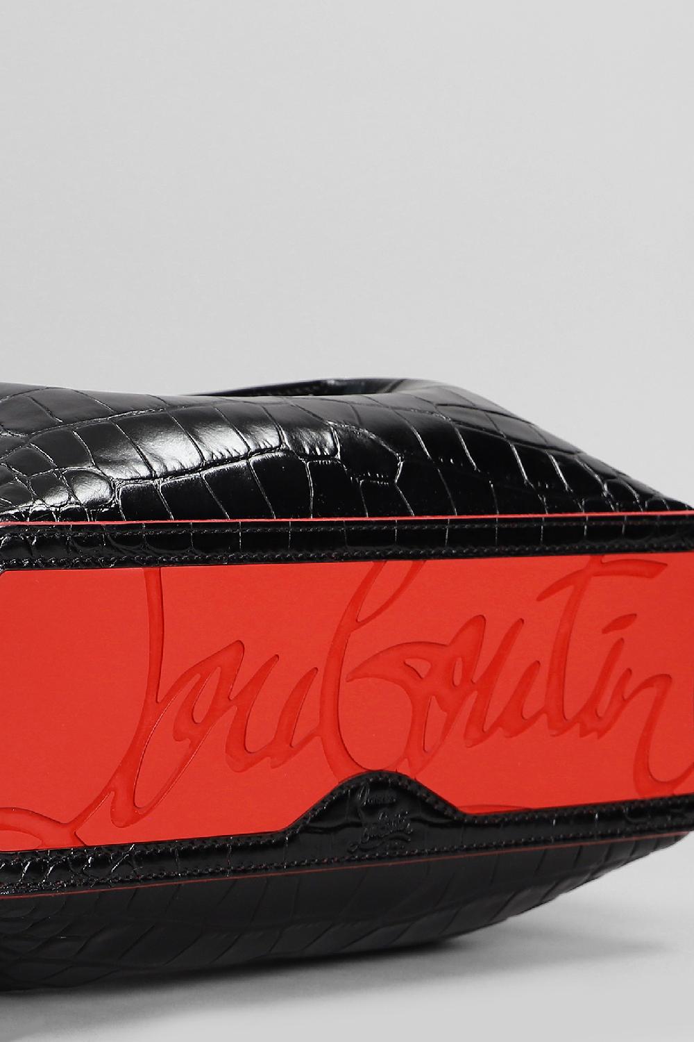 Deliberti Christian Louboutin Borsa A Spalla Cabarock Mini In Pelle Nera Cod. 410180 - Deliberti The Luxury Shopping