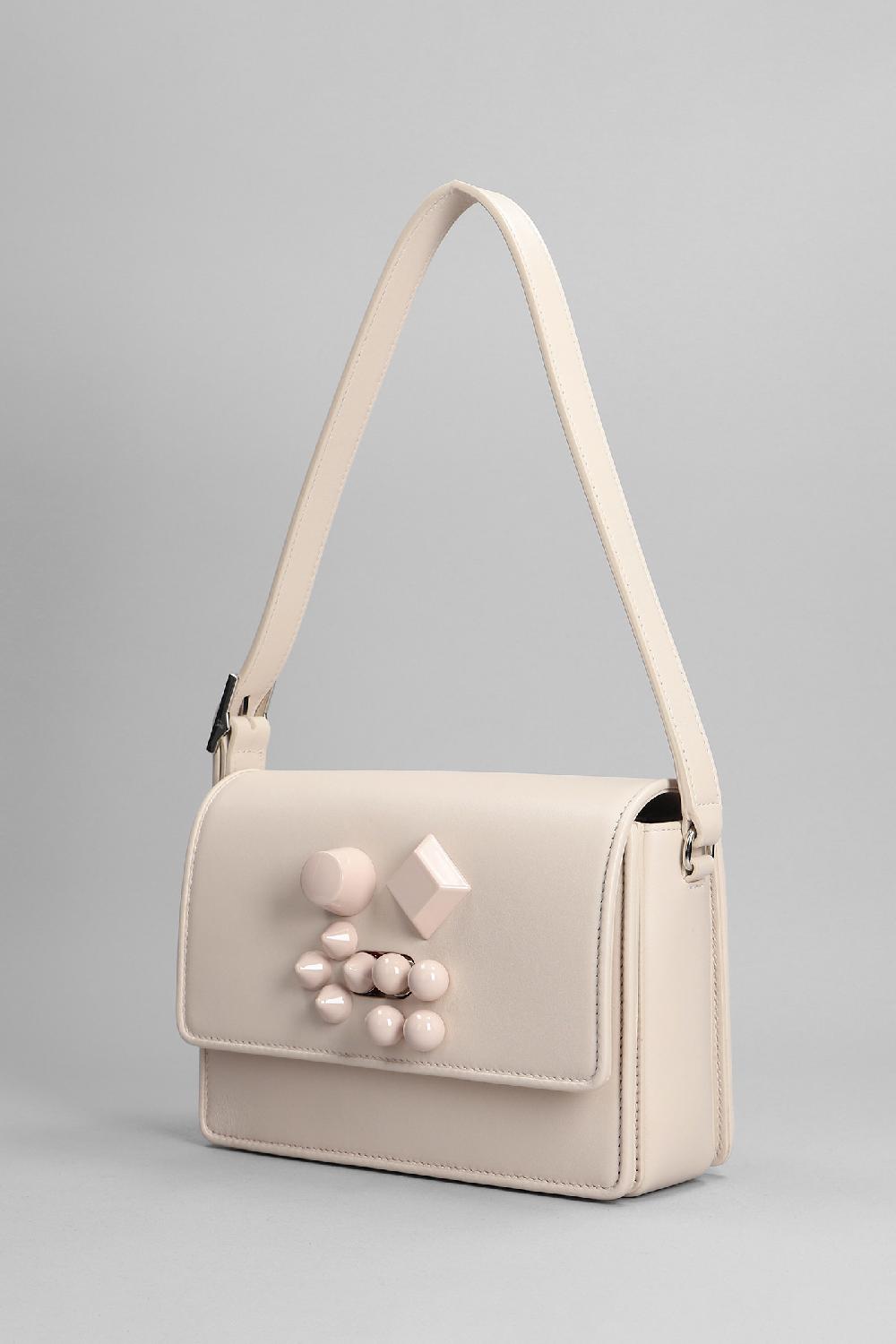 Deliberti Christian Louboutin Borsa A Spalla Carasky In Pelle Cipria Cod. 366266 - Deliberti The Luxury Shopping