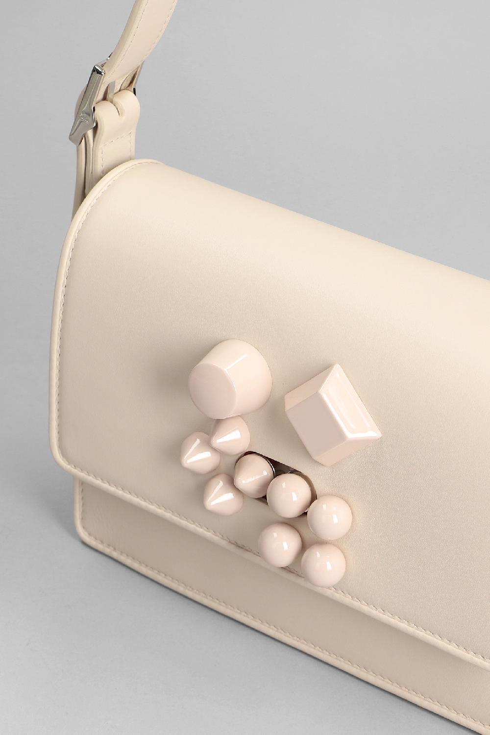 Deliberti Christian Louboutin Borsa A Spalla Carasky In Pelle Cipria Cod. 366266 - Deliberti The Luxury Shopping