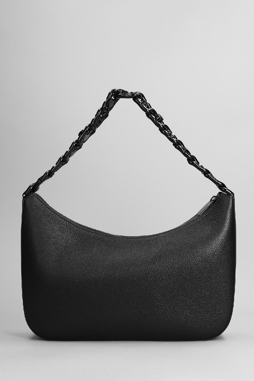 Deliberti Christian Louboutin Borsa A Spalla Loubila Chain In Pelle Nera Cod. 374166 - Deliberti The Luxury Shopping