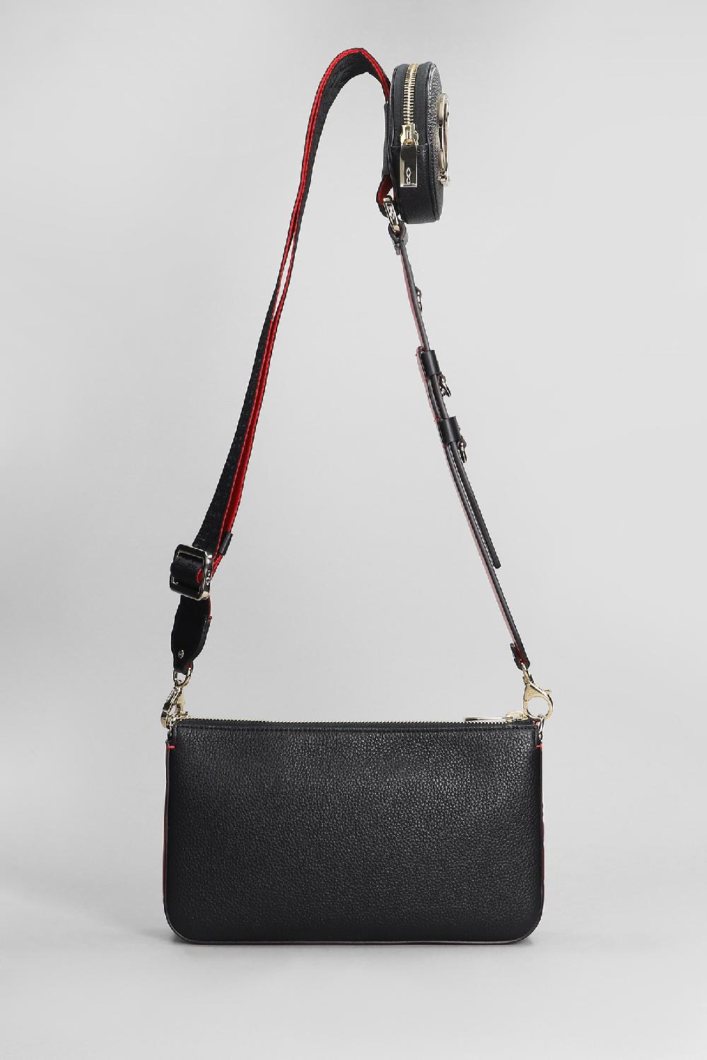 Deliberti Christian Louboutin Borsa A Spalla Loubila In Pelle Nera Cod. 401836 - Deliberti The Luxury Shopping