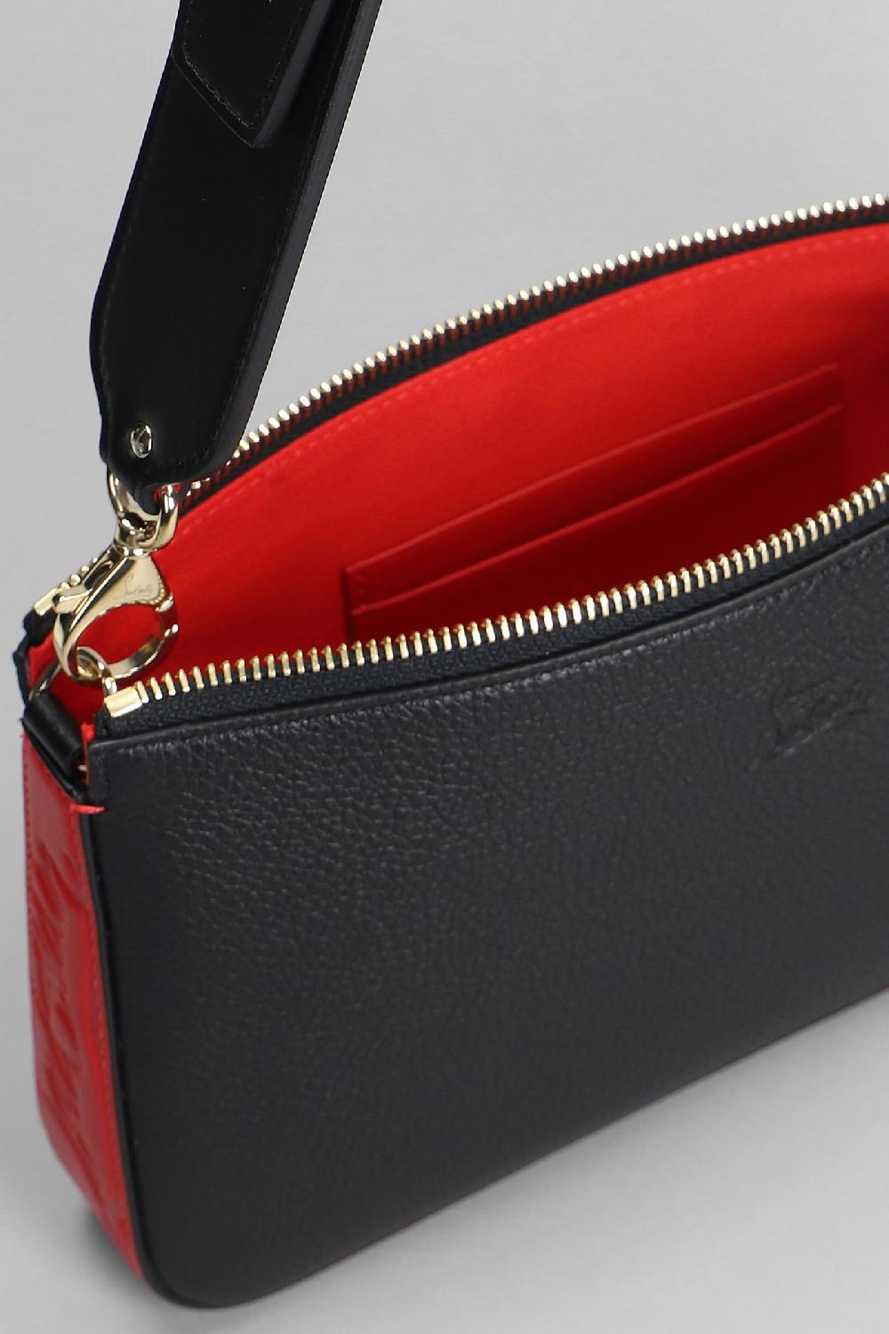 Deliberti Christian Louboutin Borsa A Spalla Loubila In Pelle Nera Cod. 401836 - Deliberti The Luxury Shopping