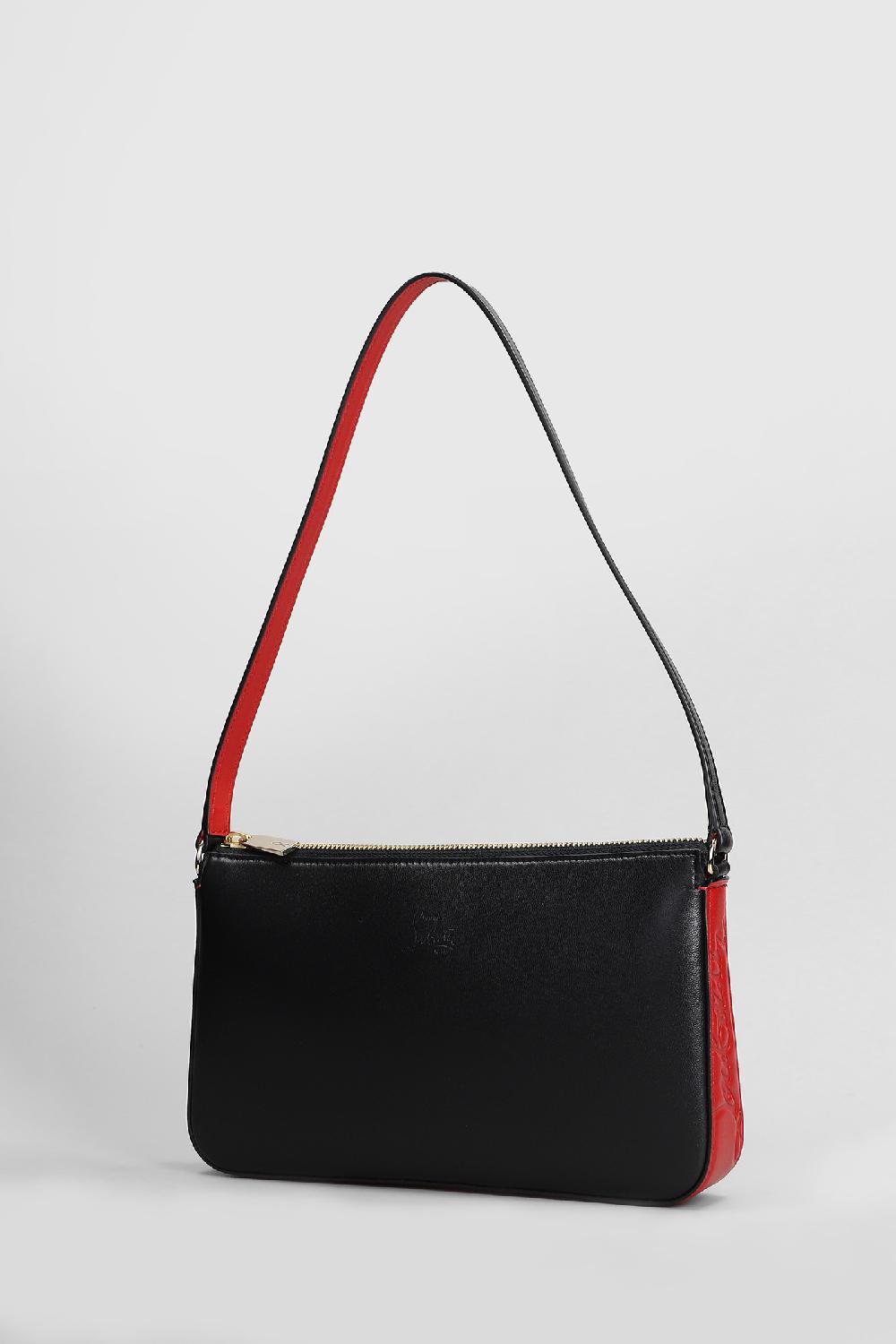 Deliberti Christian Louboutin Borsa A Spalla Loubila Shoulder In Pelle Nera Cod. 409812 - Deliberti The Luxury Shopping