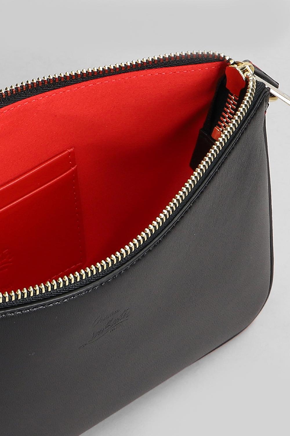 Deliberti Christian Louboutin Borsa A Spalla Loubila Shoulder In Pelle Nera Cod. 409812 - Deliberti The Luxury Shopping