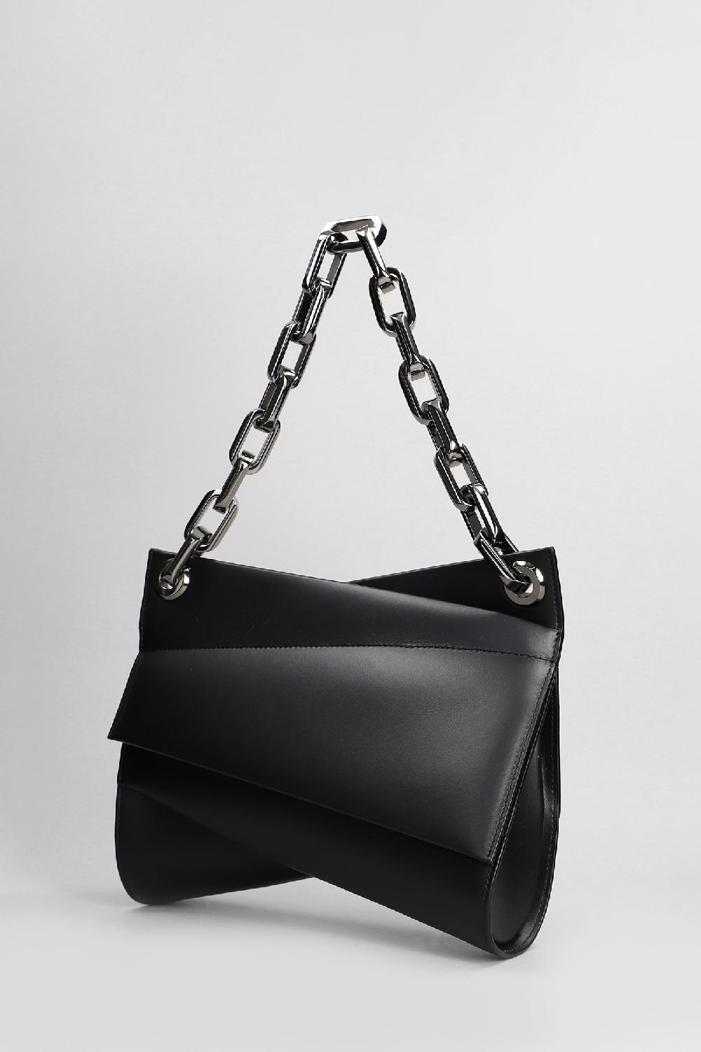 Deliberti Christian Louboutin Borsa A Spalla Loubitwist In Pelle Nera Cod. 408894 - Deliberti The Luxury Shopping