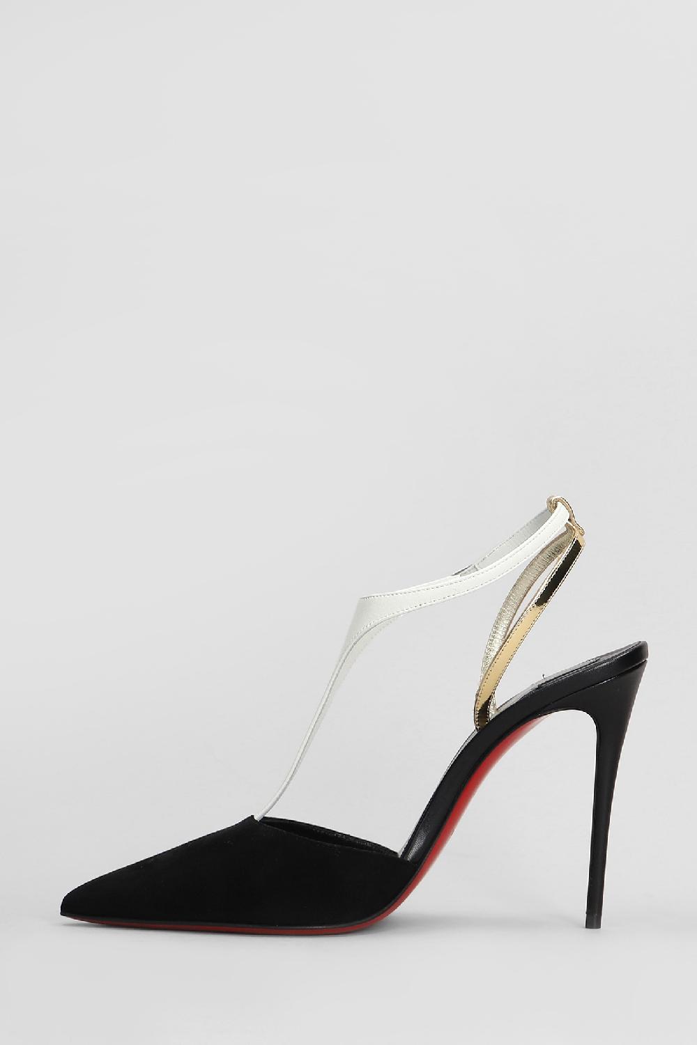 Deliberti Christian Louboutin Decollete Athina Pump 100 In Pelle Nera Cod. 408897 - Deliberti The Luxury Shopping