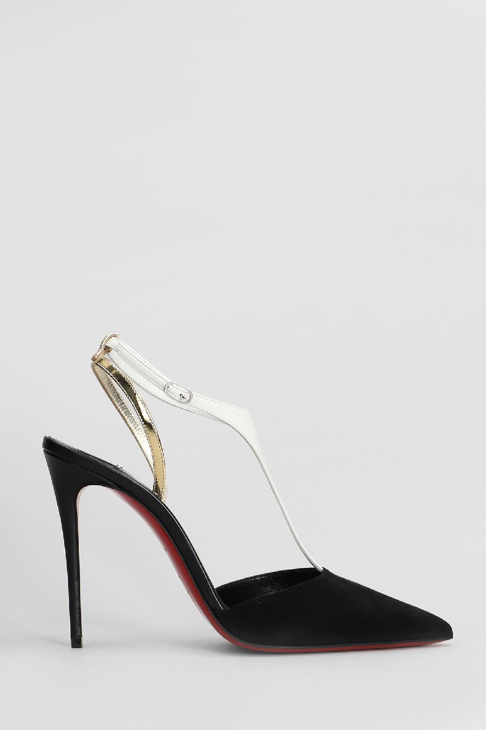 Deliberti Christian Louboutin Decollete athina pump 100 in pelle nera cod. 408897 - Deliberti The Luxury Shopping
