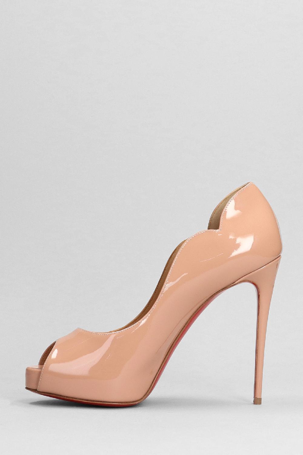 Deliberti Christian Louboutin Decollete Hot Chick In Pelle Cipria Cod. 381363 - Deliberti The Luxury Shopping