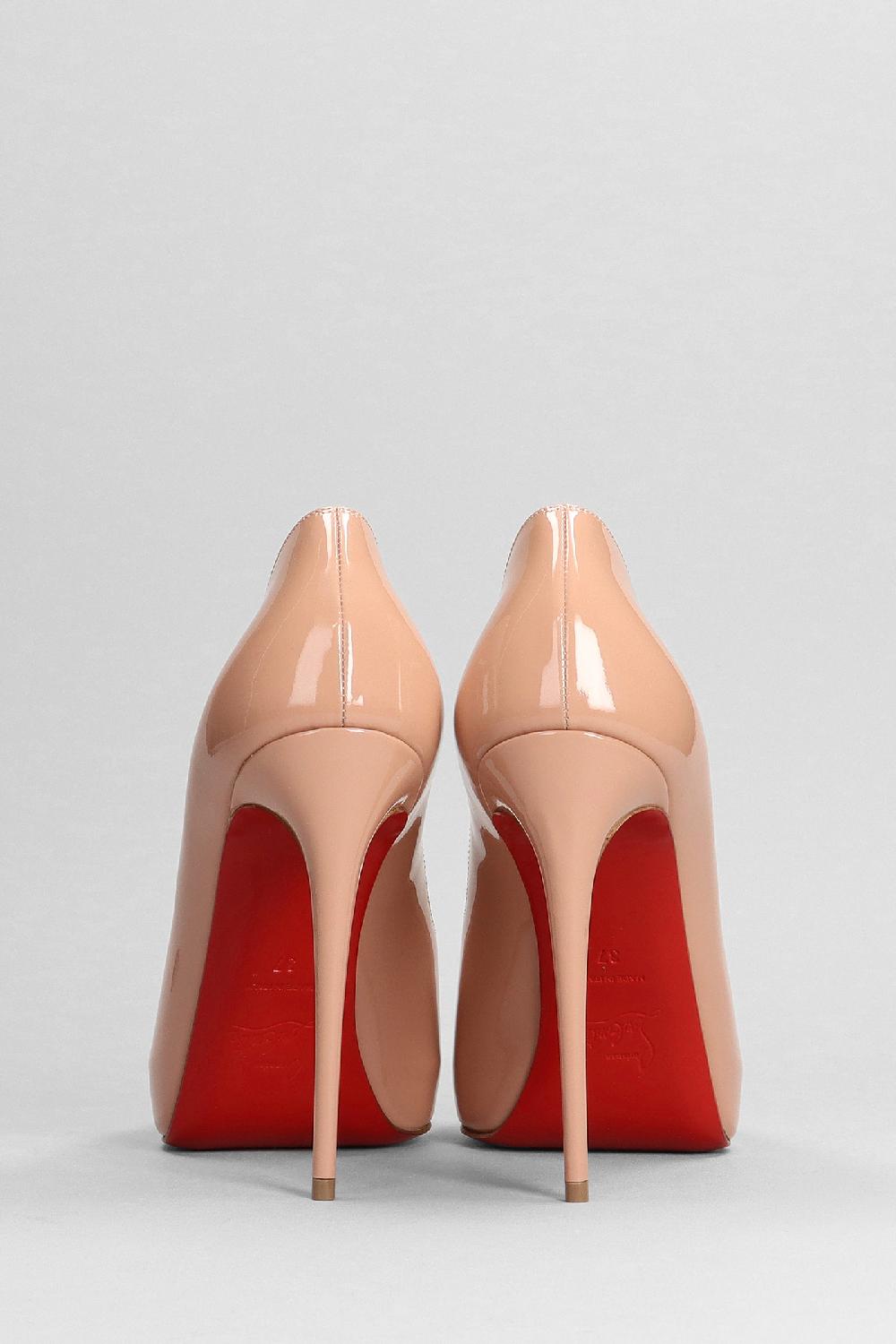 Deliberti Christian Louboutin Decollete Hot Chick In Pelle Cipria Cod. 381363 - Deliberti The Luxury Shopping