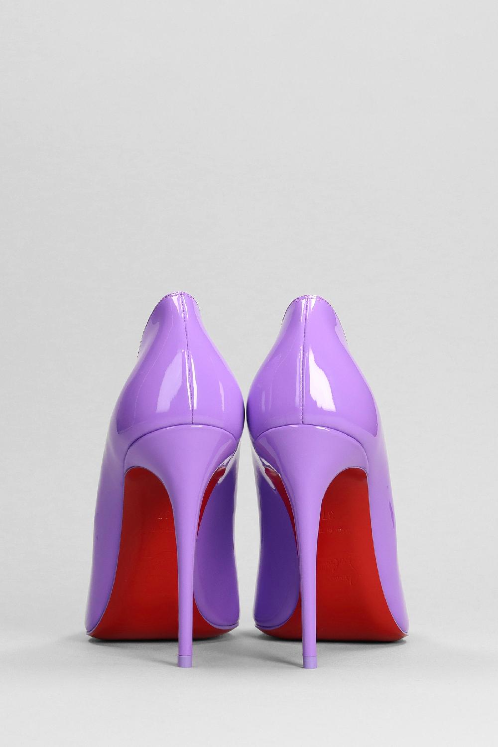 Deliberti Christian Louboutin Decollete Hot Chick In Vernice Viola Cod. 381004 - Deliberti The Luxury Shopping