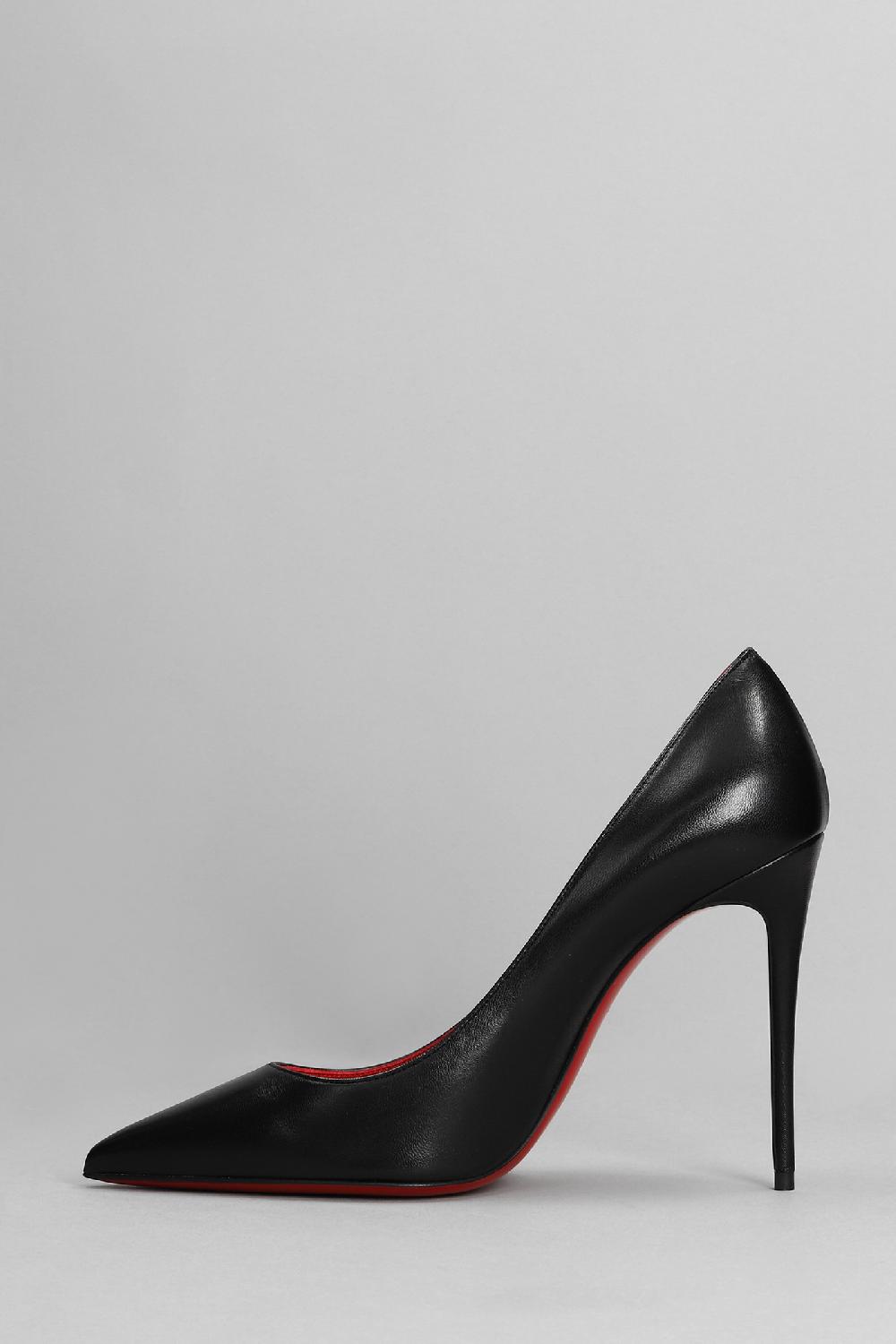 Deliberti Christian Louboutin Decollete Kate In Pelle Nera Cod. 339714 - Deliberti The Luxury Shopping
