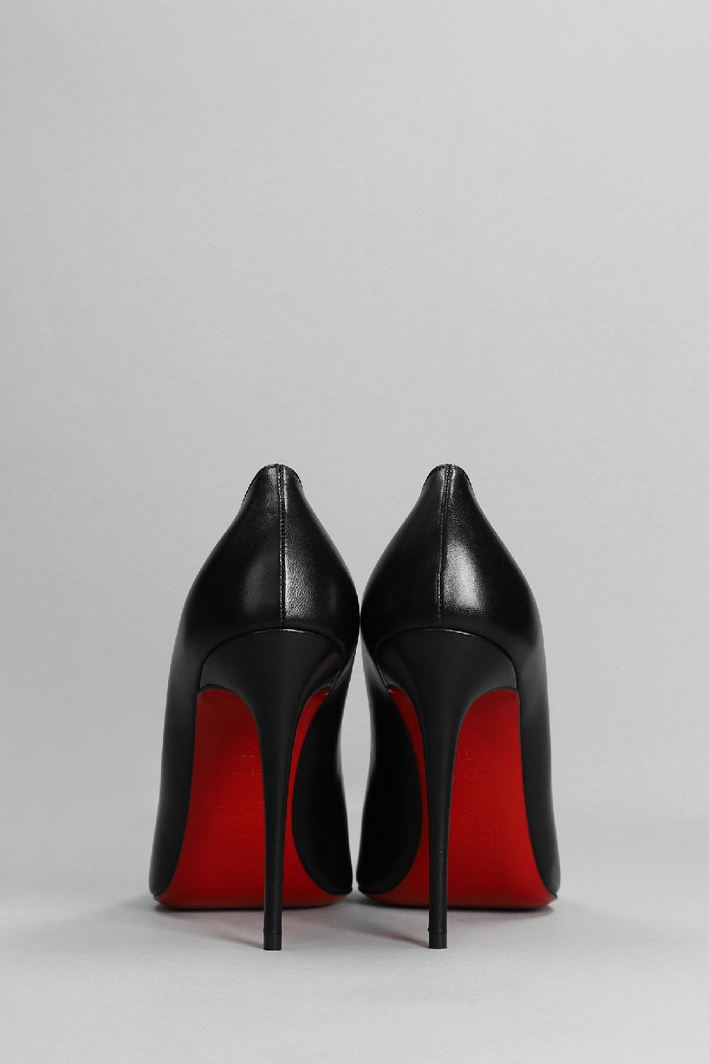 Deliberti Christian Louboutin Decollete Kate In Pelle Nera Cod. 339714 - Deliberti The Luxury Shopping