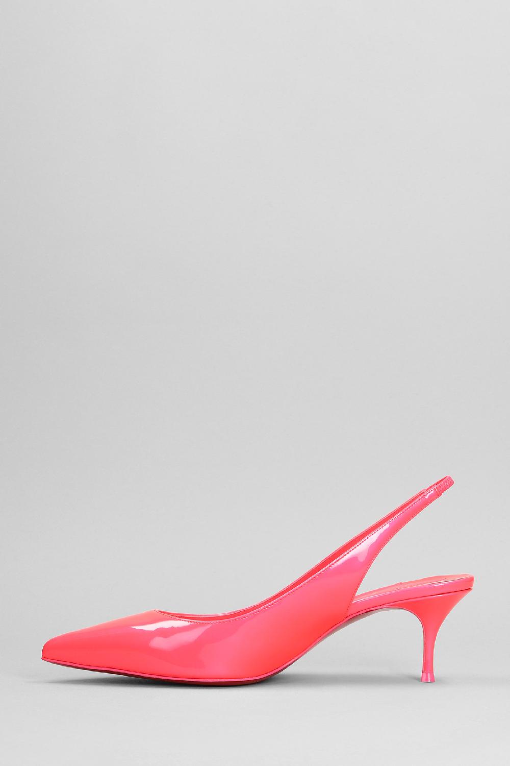 Deliberti Christian Louboutin Decollete Kate Sling 55 In Pelle Fucsia Cod. 377110 - Deliberti The Luxury Shopping