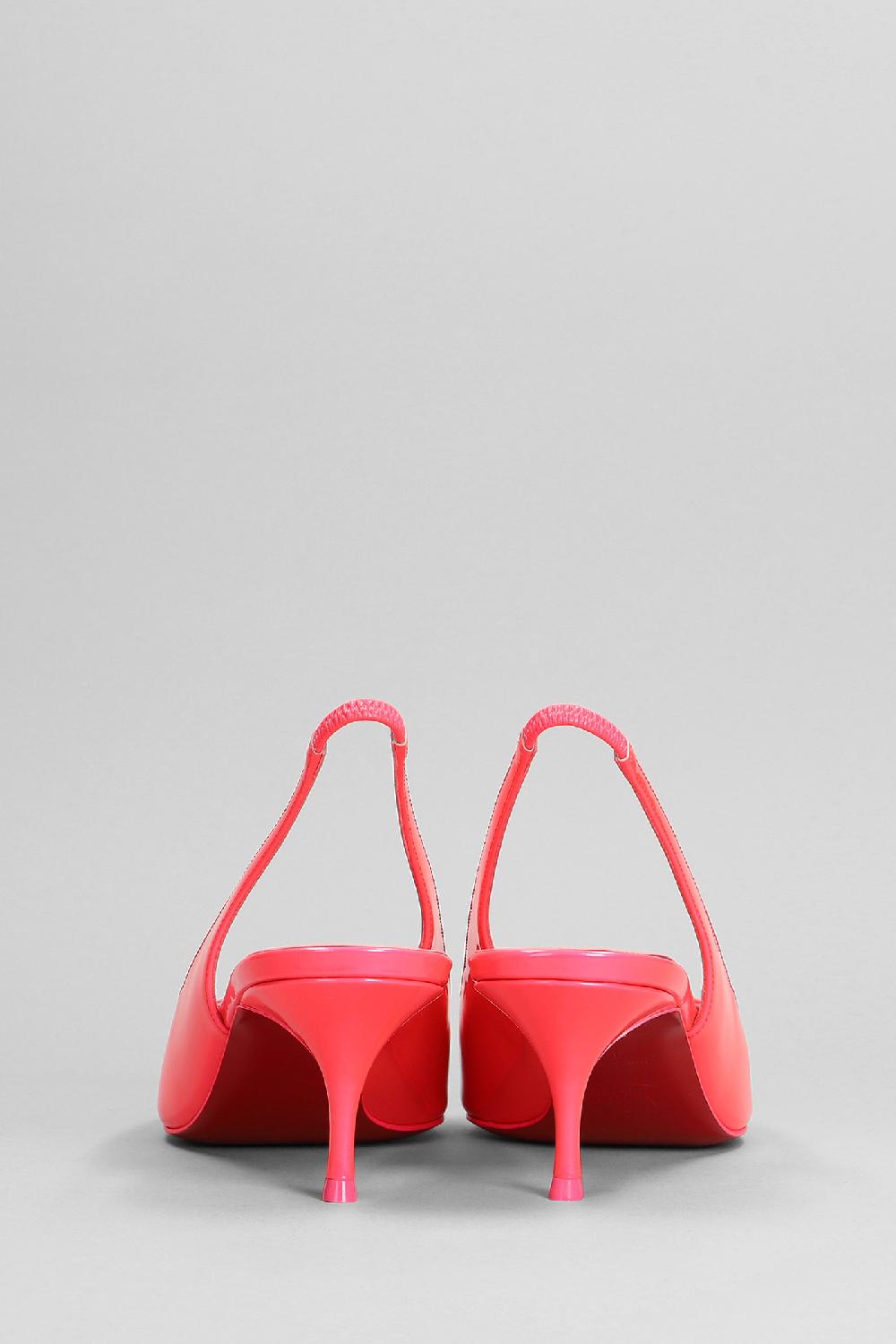 Deliberti Christian Louboutin Decollete Kate Sling 55 In Pelle Fucsia Cod. 377110 - Deliberti The Luxury Shopping