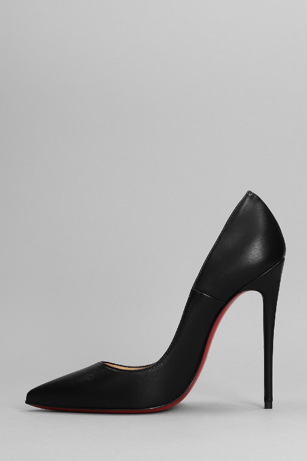 Deliberti Christian Louboutin Decollete So Kate 120 In Pelle Nera Cod. 340768 - Deliberti The Luxury Shopping