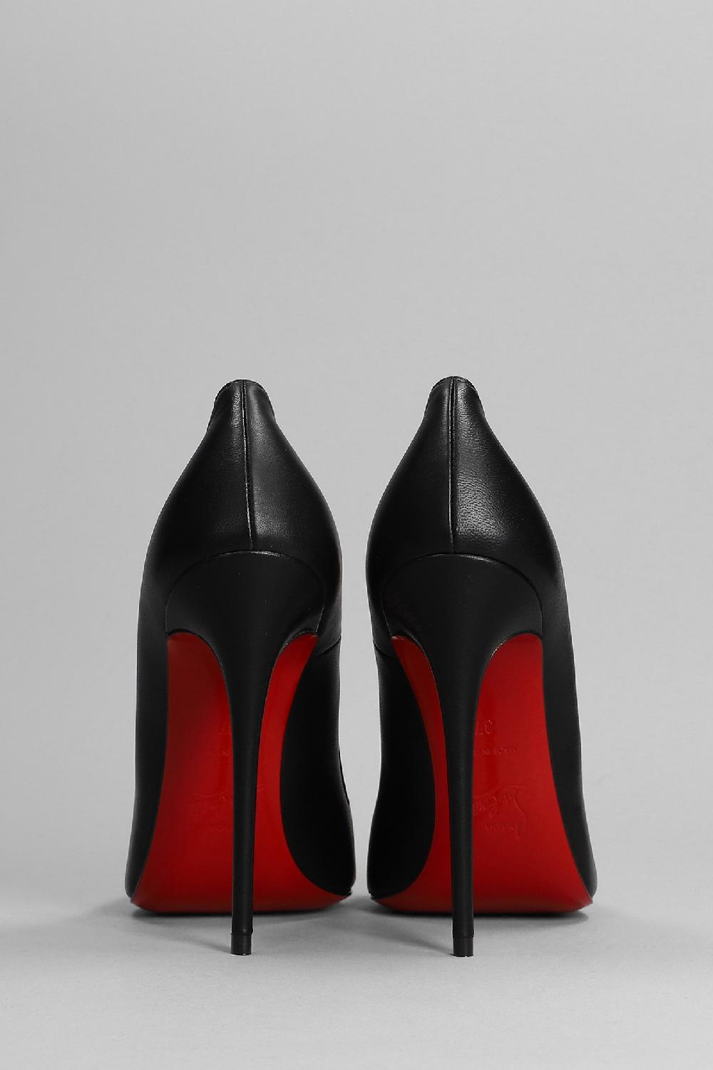 Deliberti Christian Louboutin Decollete So Kate 120 In Pelle Nera Cod. 340768 - Deliberti The Luxury Shopping