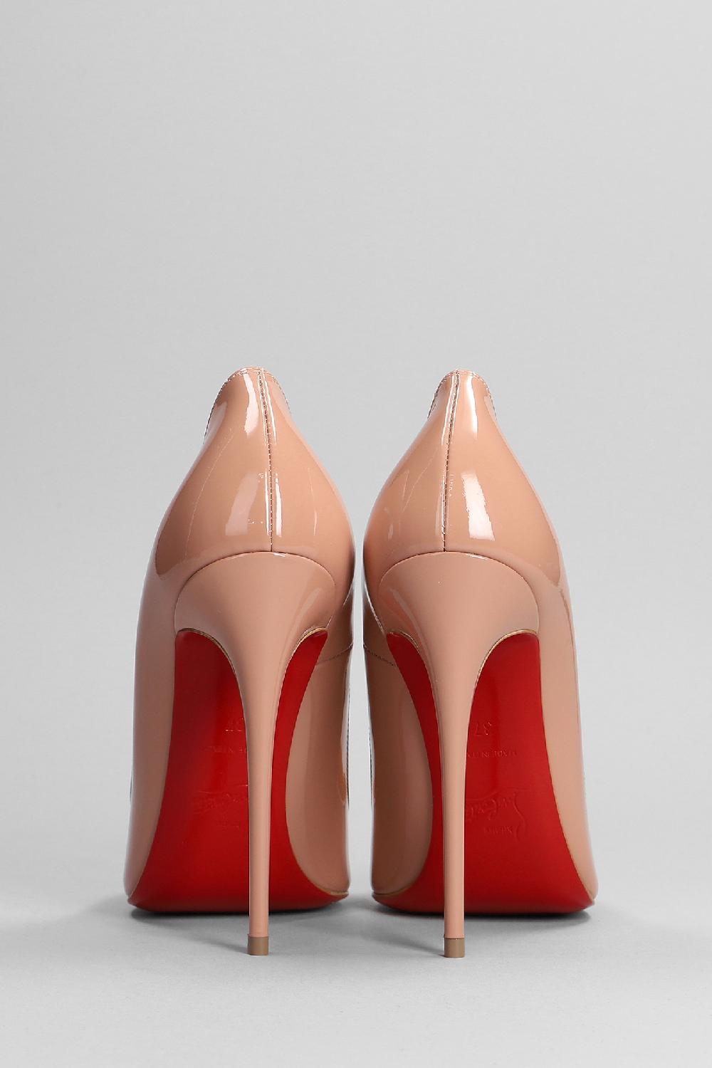 Deliberti Christian Louboutin Decollete So Kate 120 In Vernice Cipria Cod. 337564 - Deliberti The Luxury Shopping
