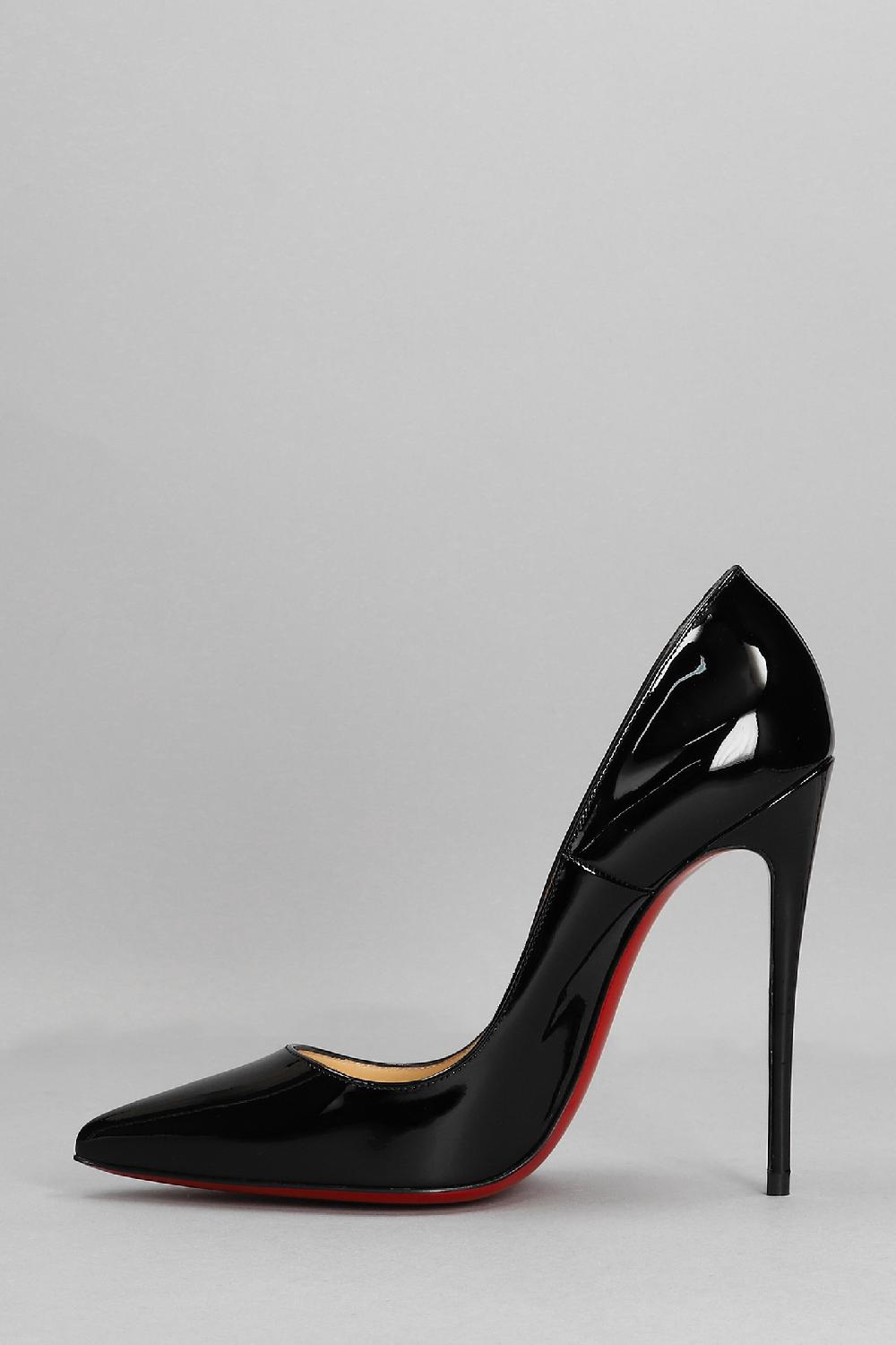 Deliberti Christian Louboutin Decollete So Kate 120 In Vernice Nera Cod. 330737 - Deliberti The Luxury Shopping