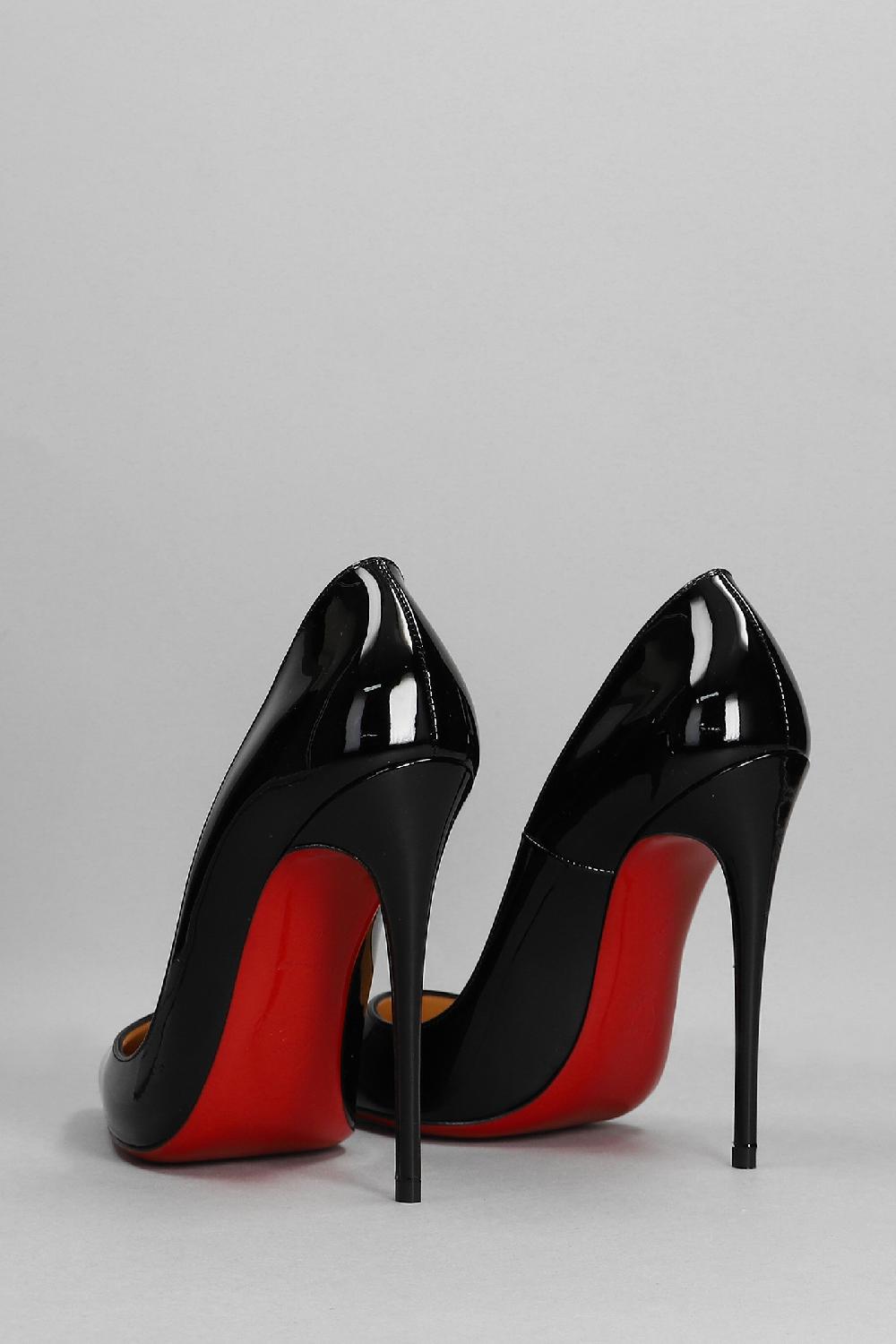 Deliberti Christian Louboutin Decollete So Kate 120 In Vernice Nera Cod. 330737 - Deliberti The Luxury Shopping