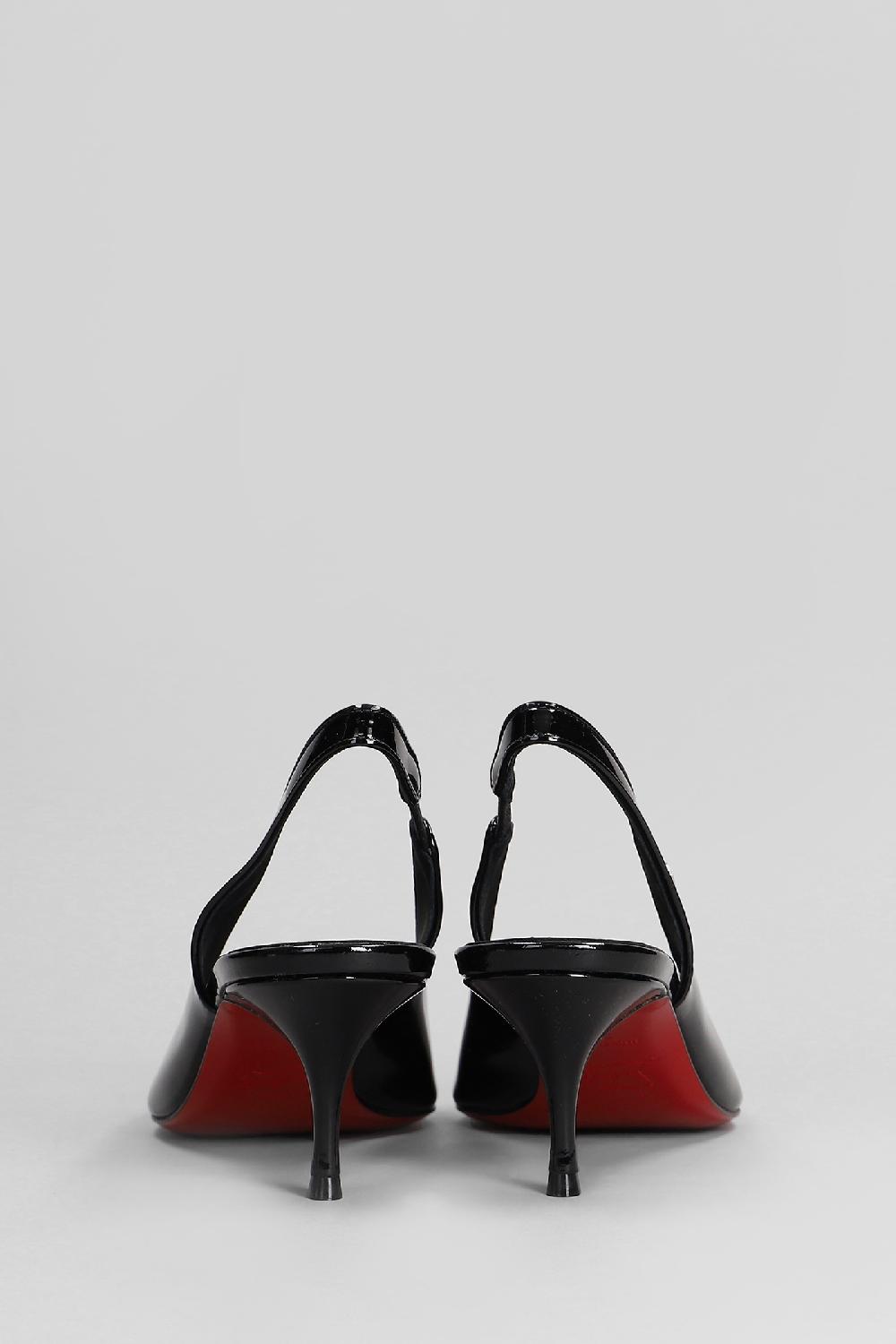 Deliberti Christian Louboutin Decollete Sporty Kate 55 In Vernice Nera Cod. 410175 - Deliberti The Luxury Shopping