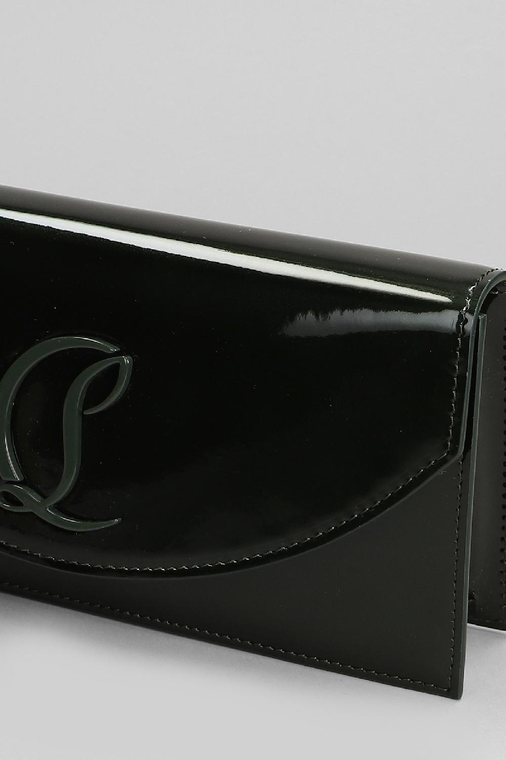 Deliberti Christian Louboutin Pochette Loubi54 In Pelle Verde Cod. 410186 - Deliberti The Luxury Shopping