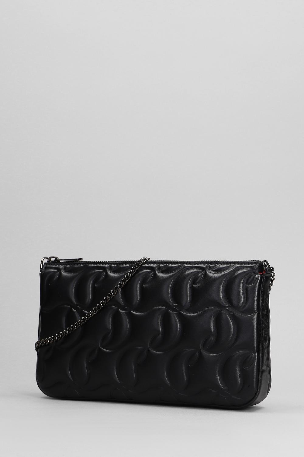 Deliberti Christian Louboutin Pochette Loubila In Pelle Nera Cod. 396003 - Deliberti The Luxury Shopping