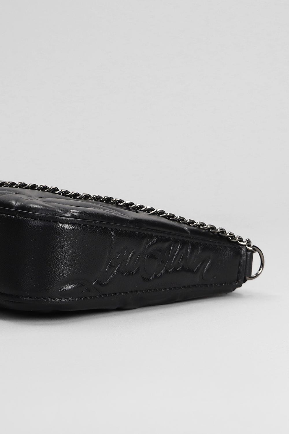 Deliberti Christian Louboutin Pochette Loubila In Pelle Nera Cod. 396003 - Deliberti The Luxury Shopping