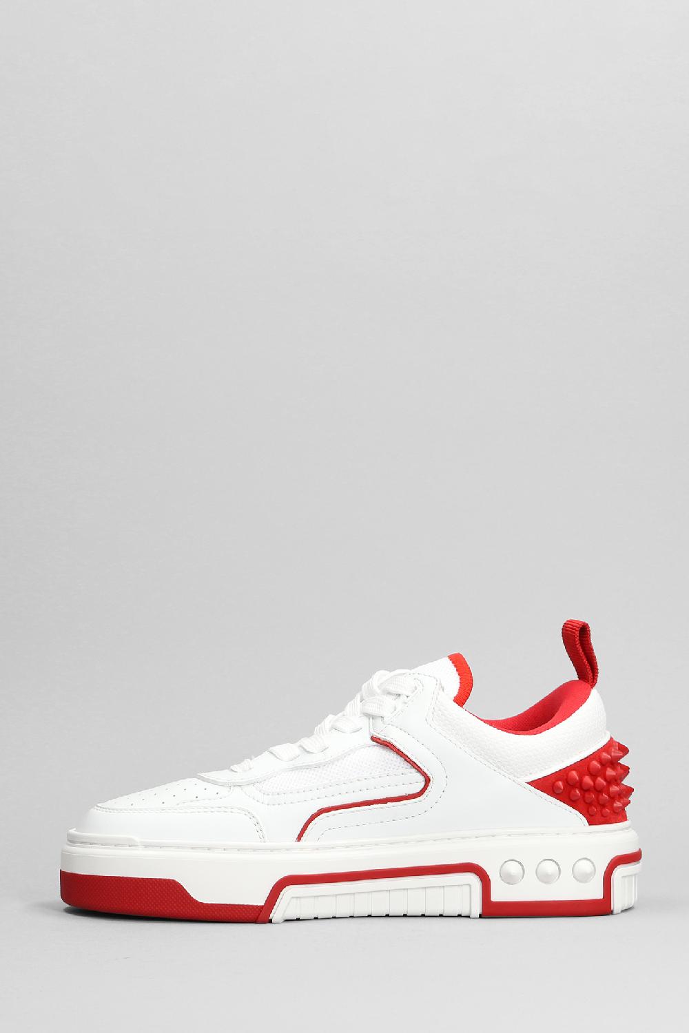 Deliberti Christian Louboutin Sneakers Astroloubi In Pelle Bianca Cod. 383952 - Deliberti The Luxury Shopping