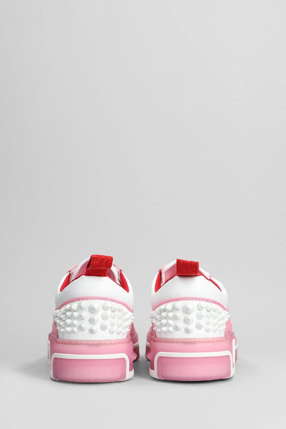 Deliberti Christian Louboutin Sneakers Astroloubi In Pelle E Tessuto Bianco Cod. 403903 - Deliberti The Luxury Shopping