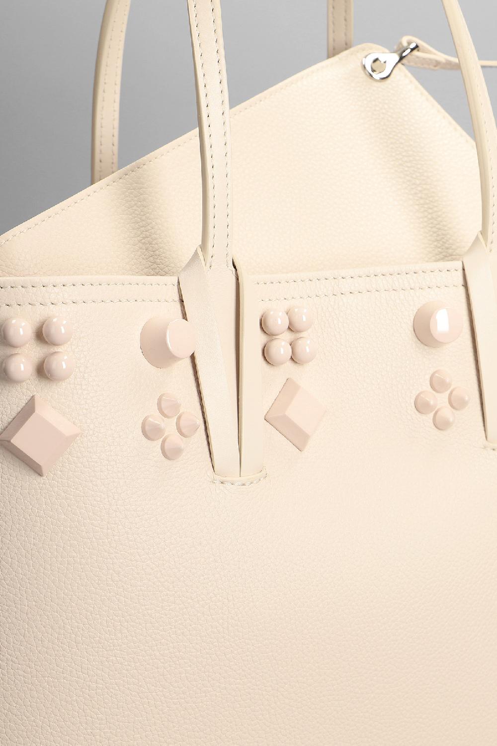 Deliberti Christian Louboutin Tote Cabata In Pelle Cipria Cod. 366262 - Deliberti The Luxury Shopping