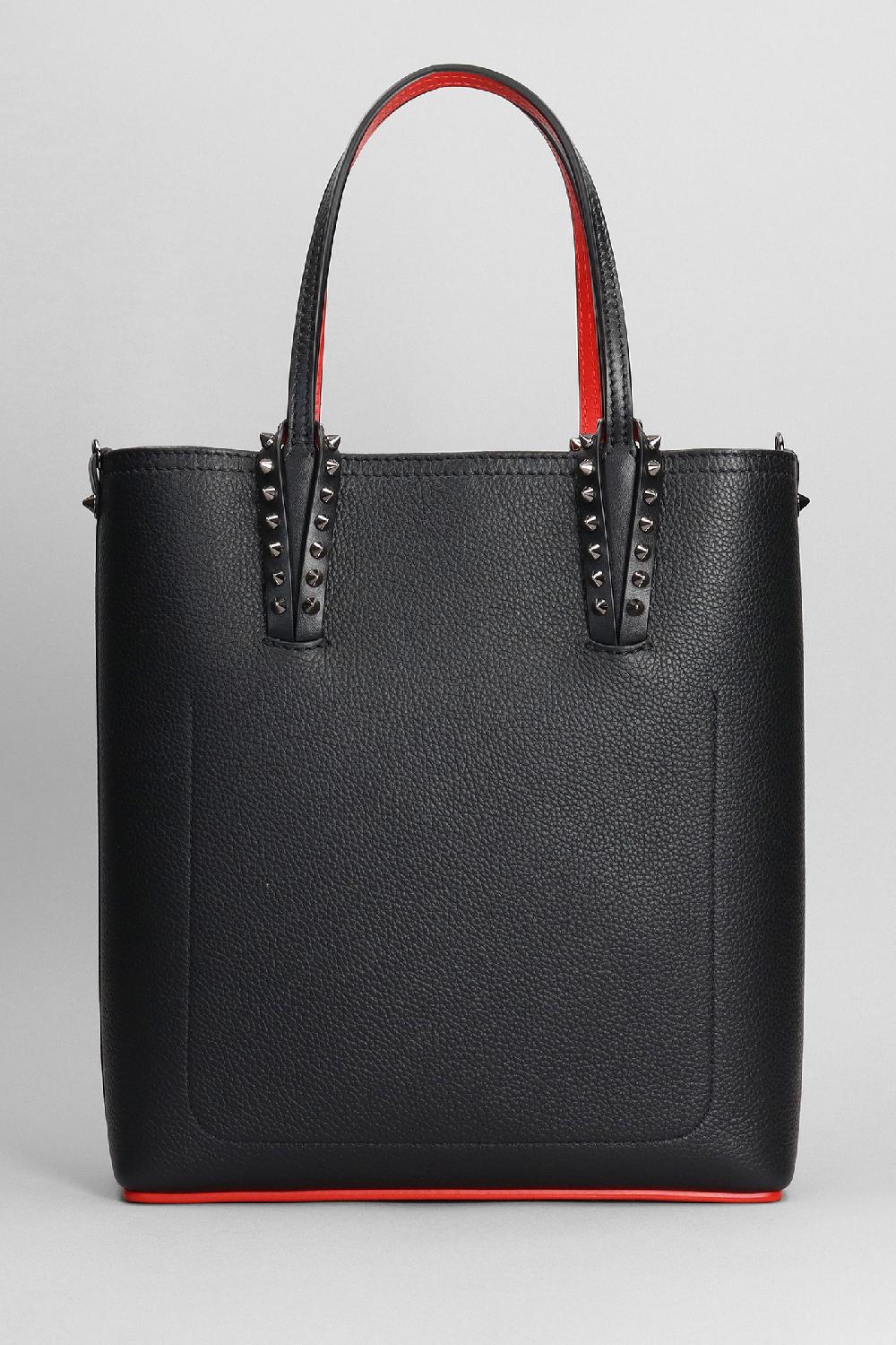 Deliberti Christian Louboutin Tote Cabata In Pelle Nera Cod. 337567 - Deliberti The Luxury Shopping