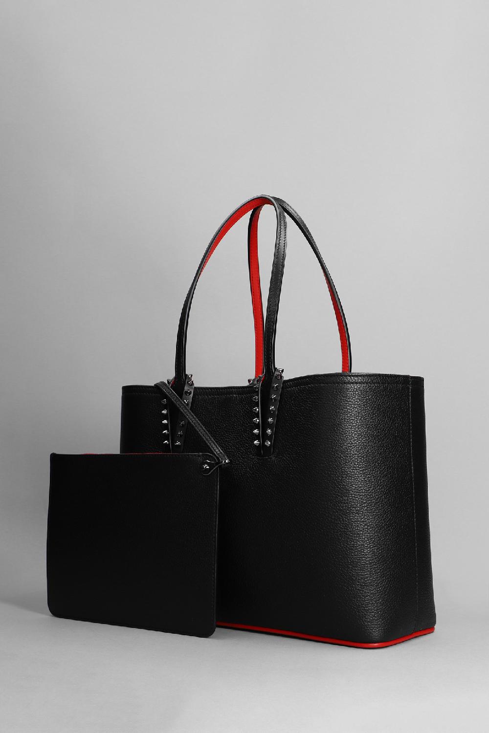 Deliberti Christian Louboutin Tote Cabata In Pelle Nera Cod. 317251 - Deliberti The Luxury Shopping