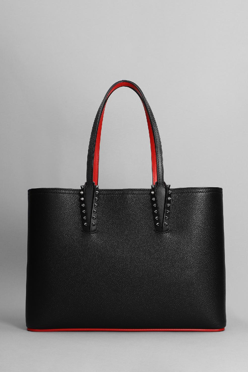 Deliberti Christian Louboutin Tote Cabata In Pelle Nera Cod. 317251 - Deliberti The Luxury Shopping