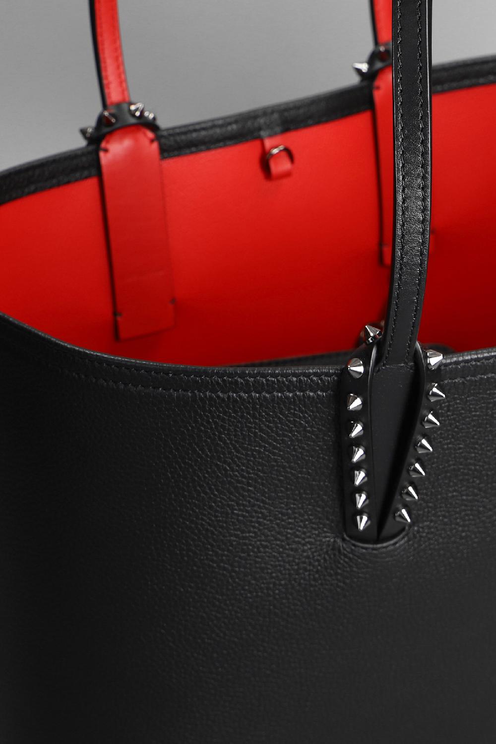 Deliberti Christian Louboutin Tote Cabata In Pelle Nera Cod. 317251 - Deliberti The Luxury Shopping