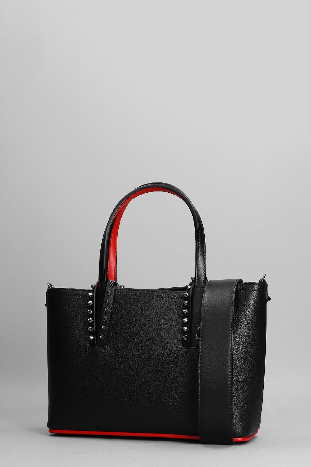 Deliberti Christian Louboutin Tote Cabata Mini In Pelle Nera Cod. 313803 - Deliberti The Luxury Shopping