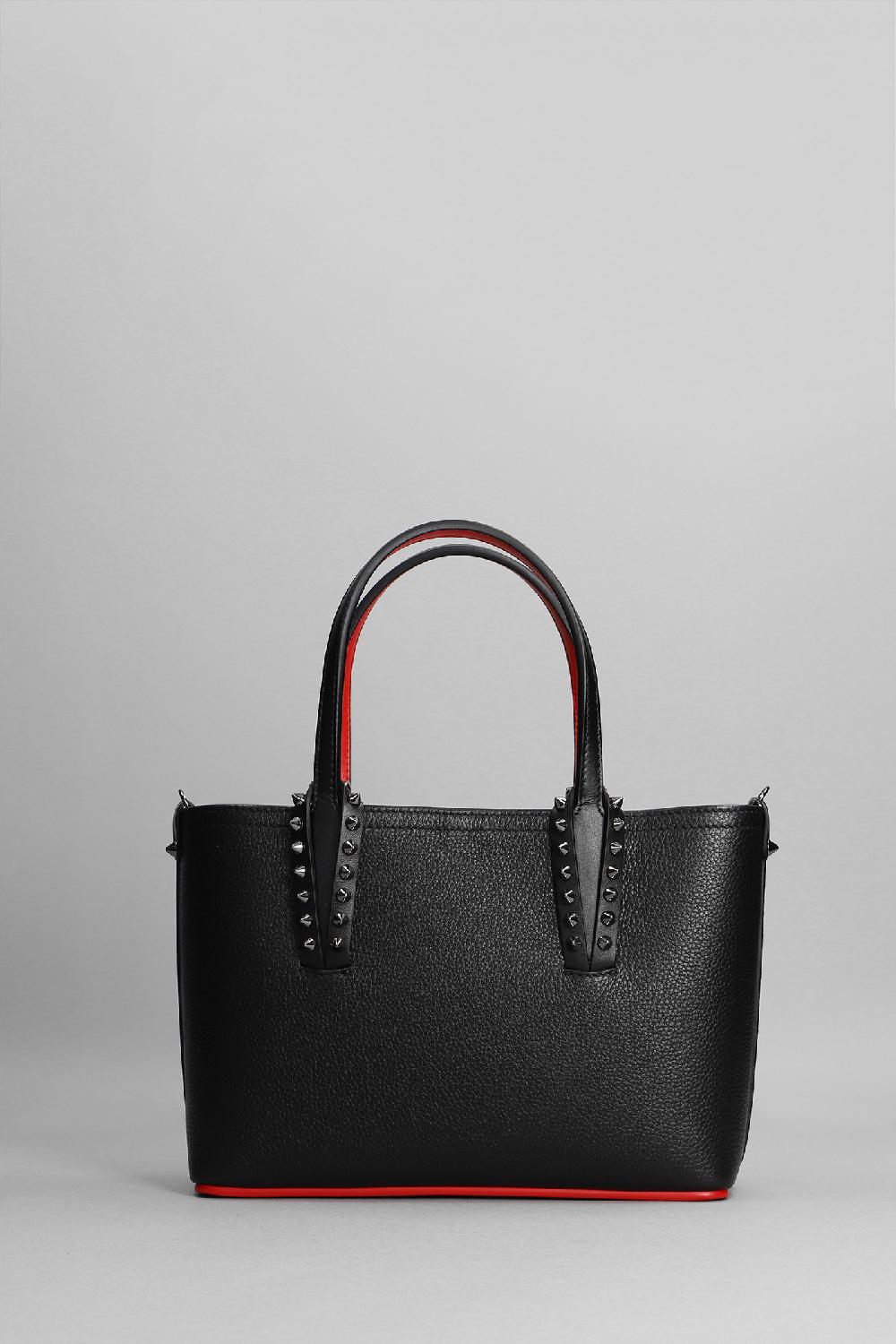 Deliberti Christian Louboutin Tote Cabata Mini In Pelle Nera Cod. 313803 - Deliberti The Luxury Shopping