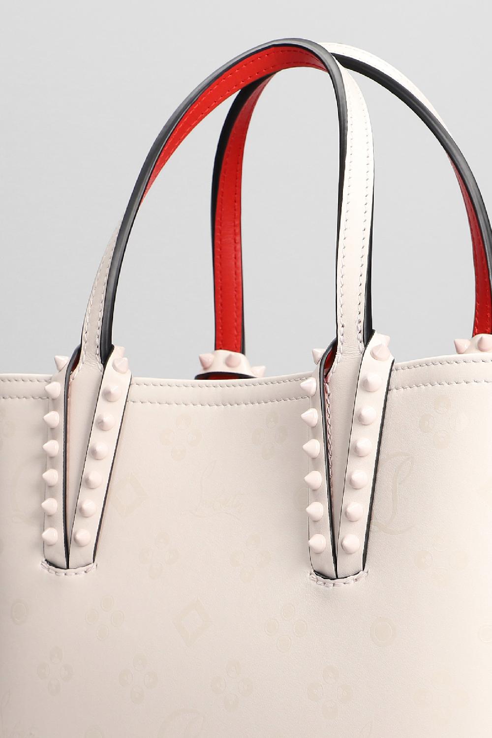 Deliberti Christian Louboutin Tote Cabata Mini In Pelle Rosa Cod. 382263 - Deliberti The Luxury Shopping