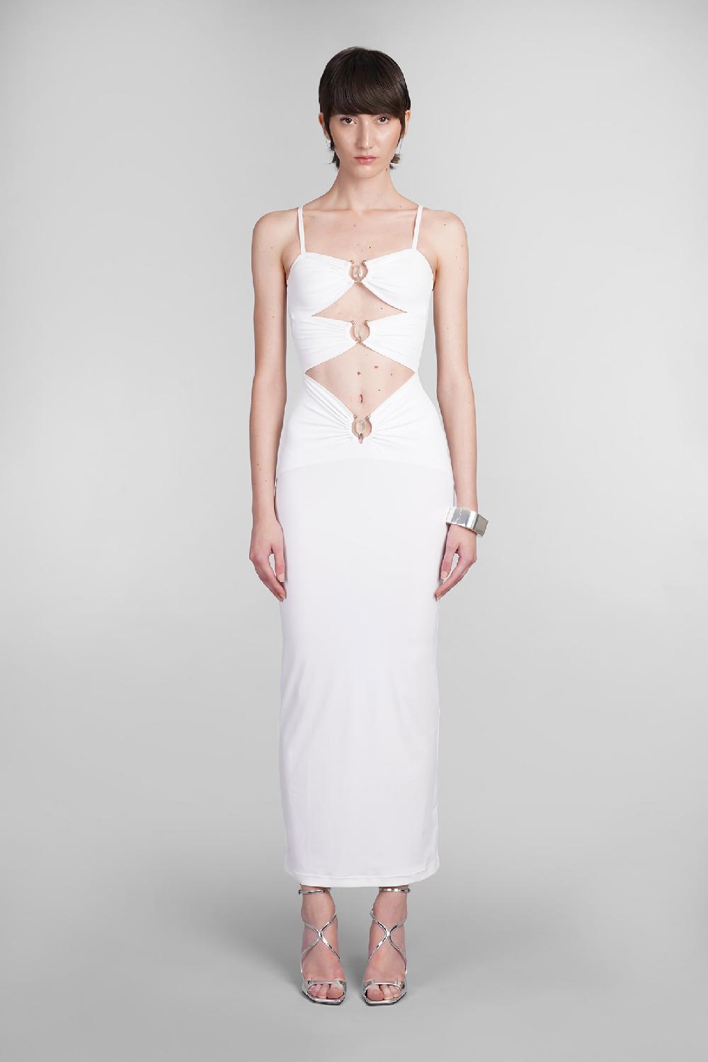 Deliberti Christopher Esber Abito in poliammide bianca cod. 402359 - Deliberti The Luxury Shopping