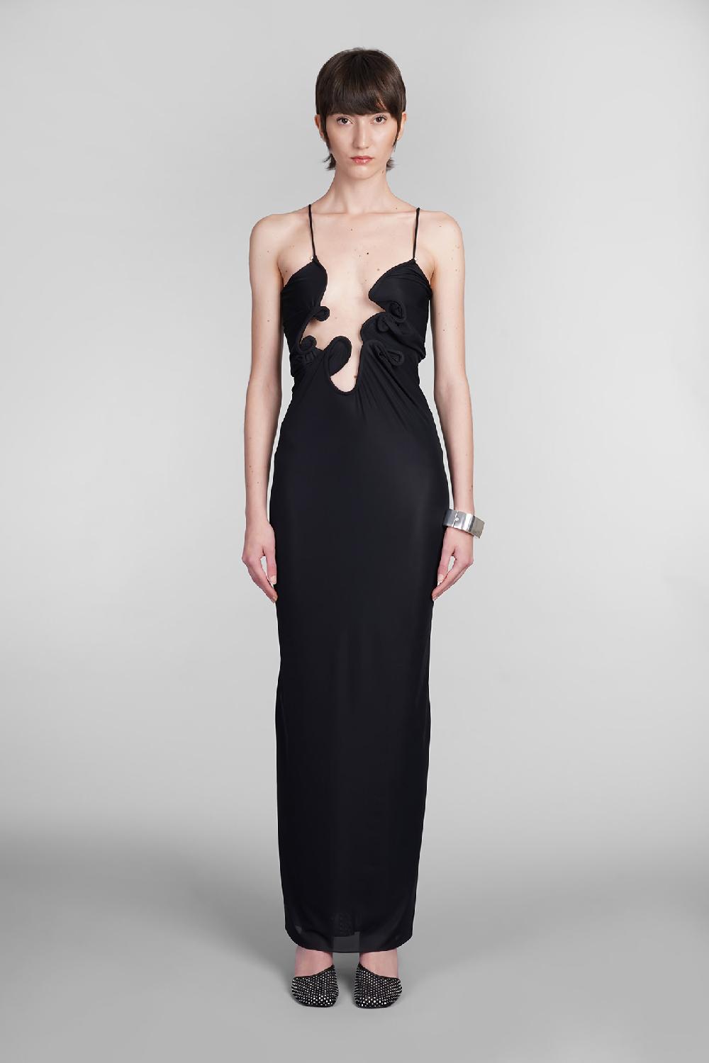 Deliberti Christopher Esber Abito in poliammide nera cod. 402363 - Deliberti The Luxury Shopping